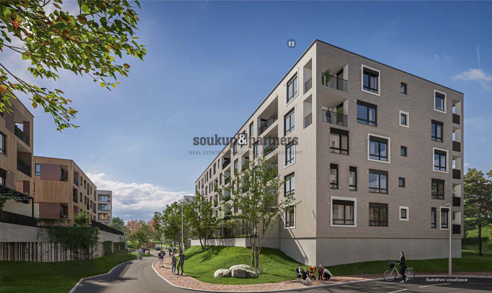 Pronájem garážového stání XL – Rezidence U Šárky, Praha 6