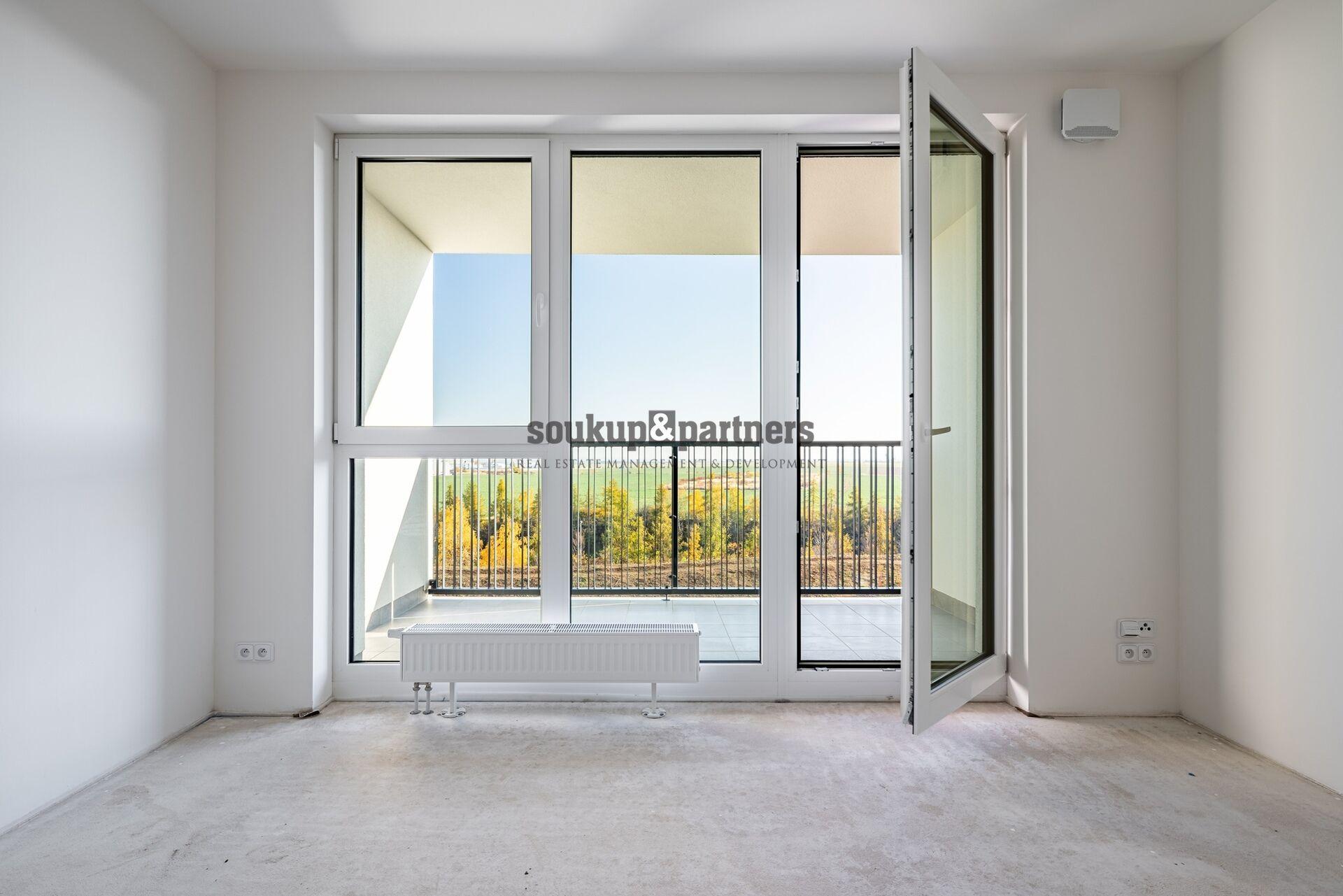 Prodej bytu 2+kk + Lodžie, 58 m²,  Rezidence U Šárky