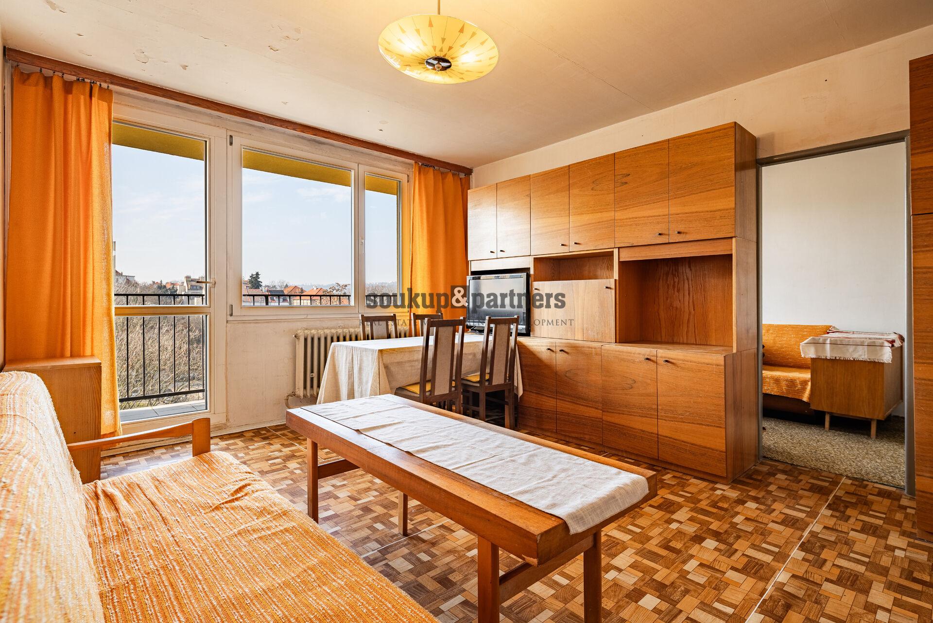 Prodej družstevního bytu 3+1 59 m² + Lodžie 6,7 m² - Praha - Košíře