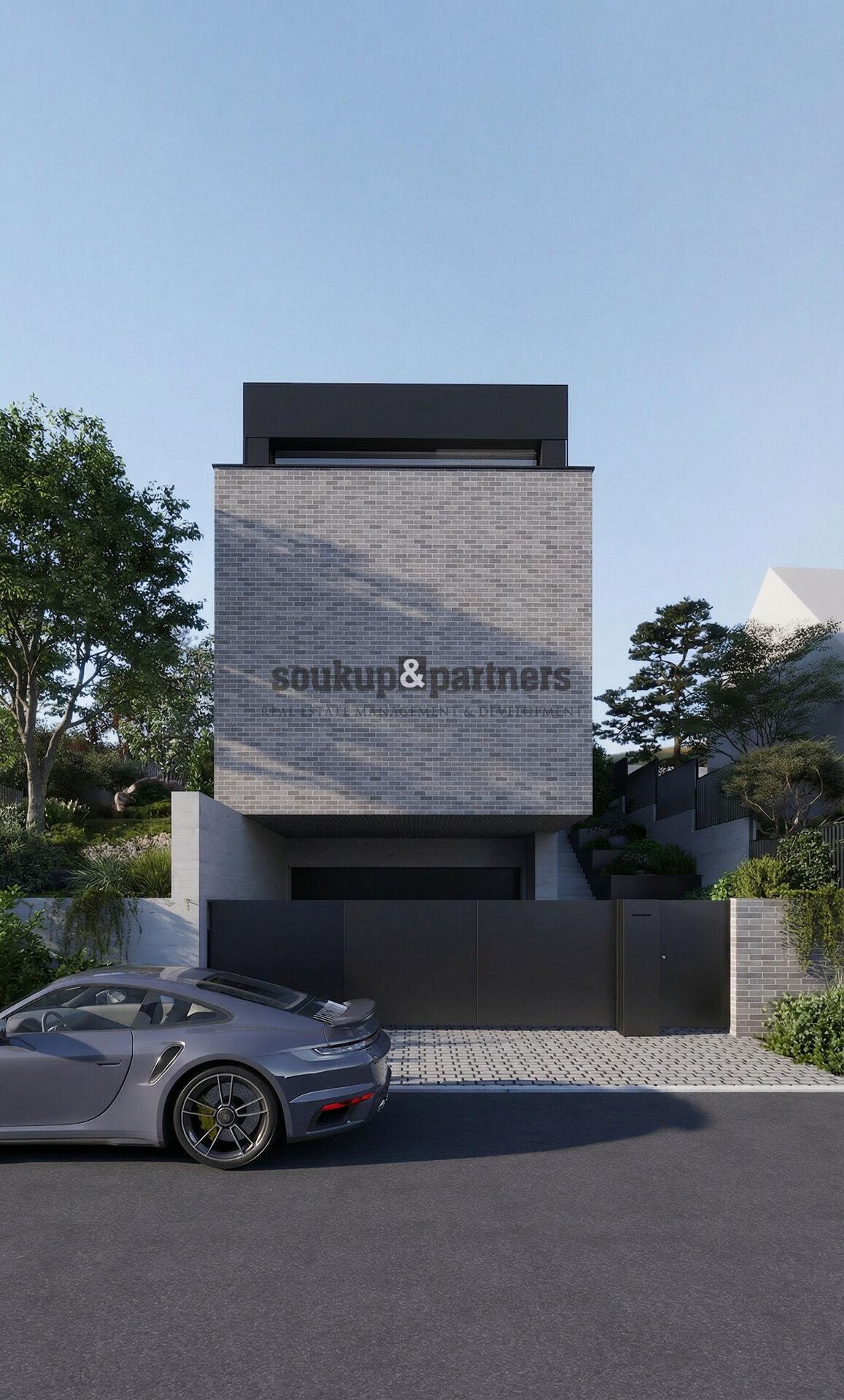 Stavební pozemek se studií RD, 309 m2 - Praha Hostivař