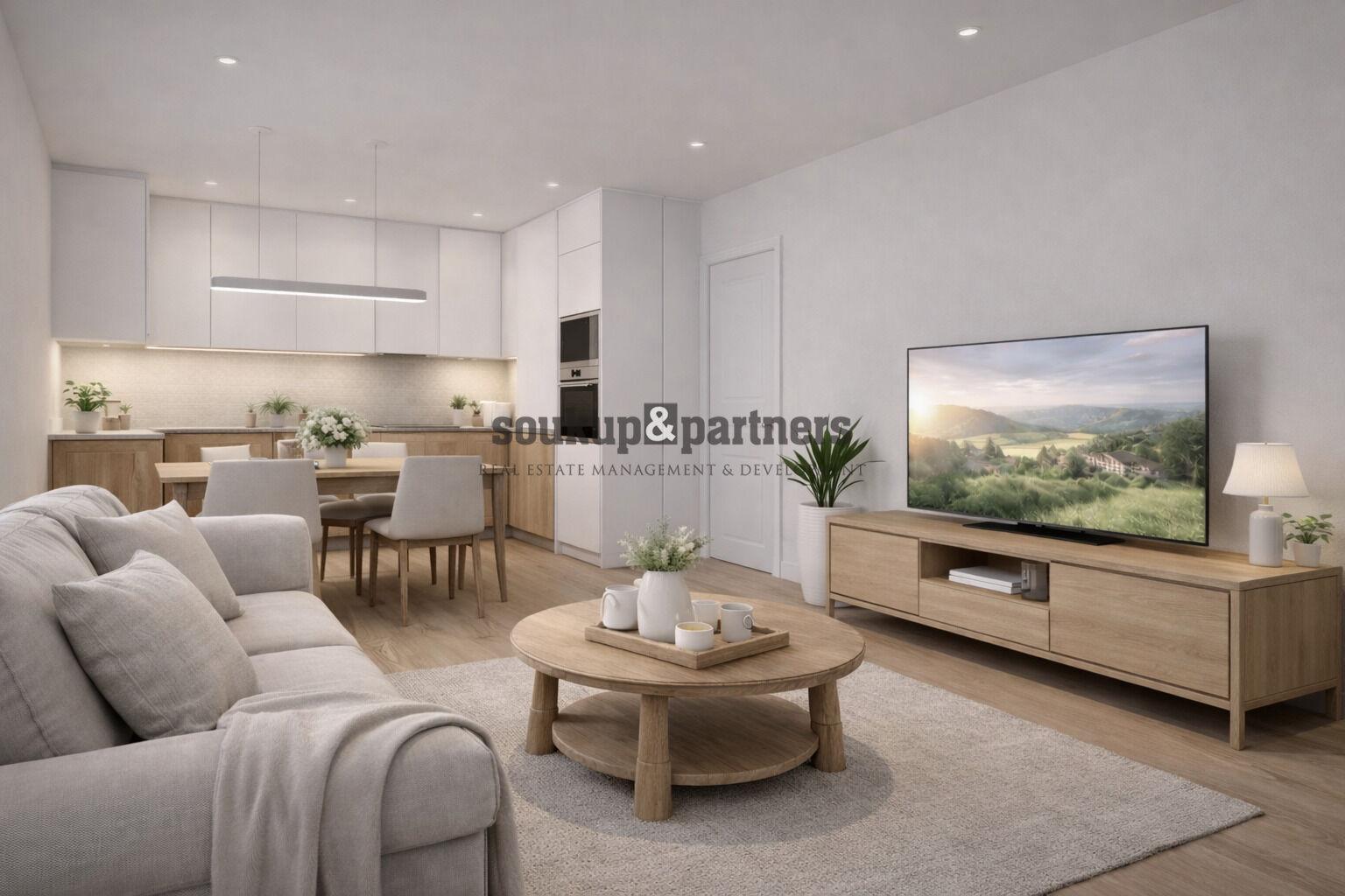 Prodej nového bytu 2+kk s lodžií, Praha 5 – projekt Kaskády Barrandov.