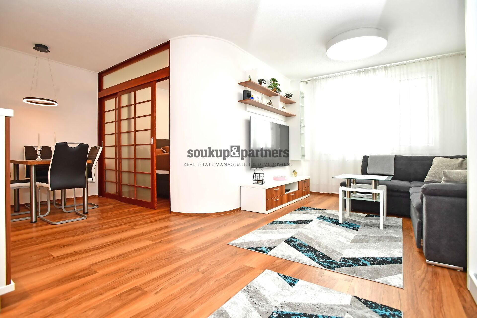 Prodej bytu 2+kk, po kompletní rekonstrukci 41,68 m², plně vybavený, Praha 4 – Chodov.