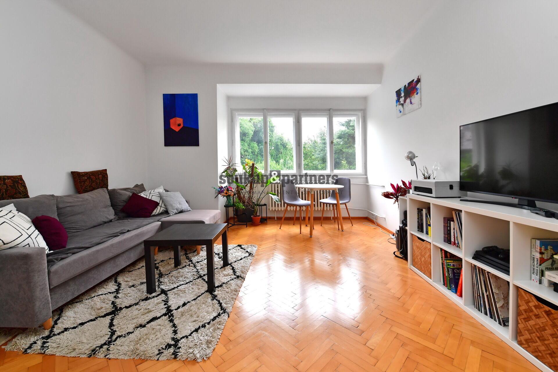 Pronájem bytu 3+kk, 72 m², Na Pískách, Praha 6 – Dejvice.