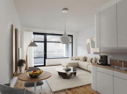 Prodej bytu, 2+kk, 57 m²