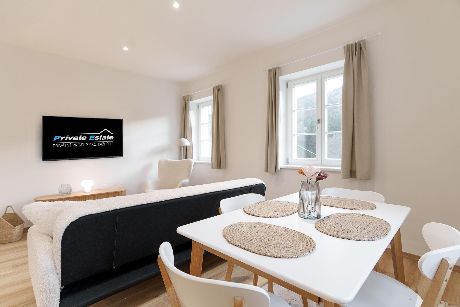 Apartmán A4 – 2+kk, 56,6 m², 2.NP – Antonínov, Jizerské hory