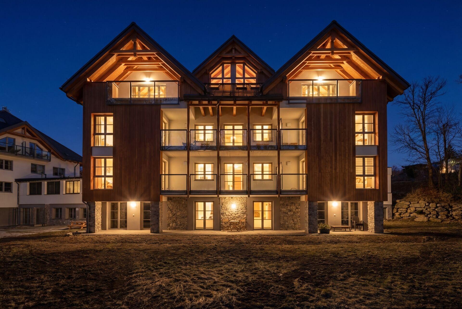 Prodej apartmánu 1+kk, 24 m², terasa 20 m², parkovací stání – Harrachov