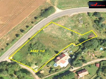 pozaem Baloun letecká snímek | Prodej - pozemek pro bydlení, 4 682 m²