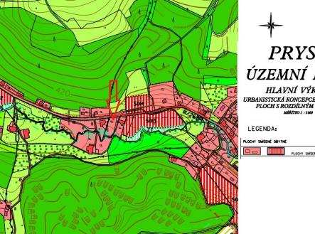 00146 ÚP Výkres | Prodej - pozemek pro bydlení, 1 038 m²