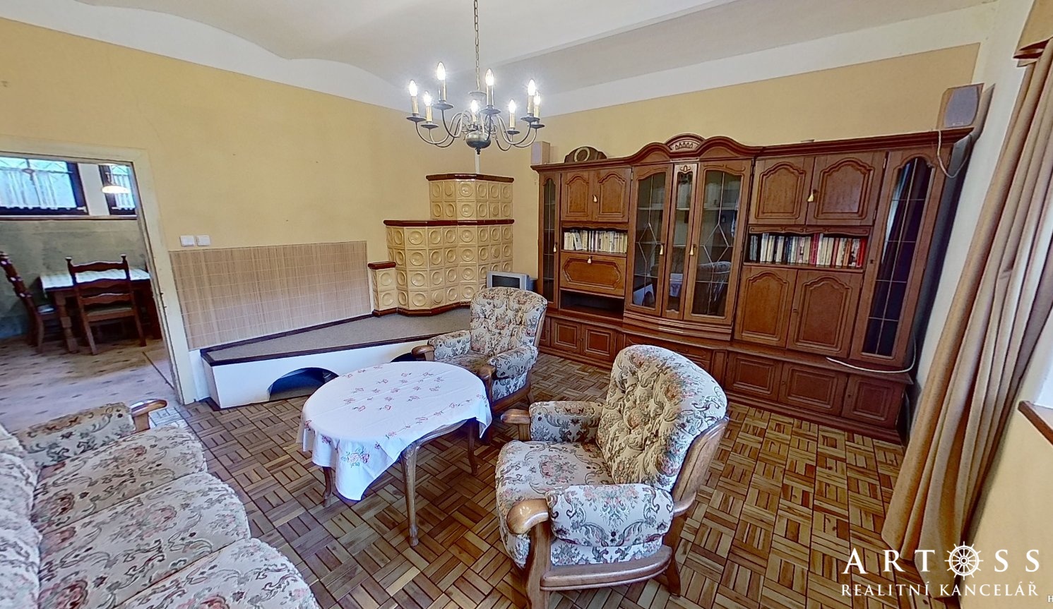 Bolešín obývací pokoj