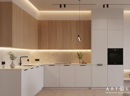 KUCHN VIZ | Prodej bytu, 3+kk, 65 m²