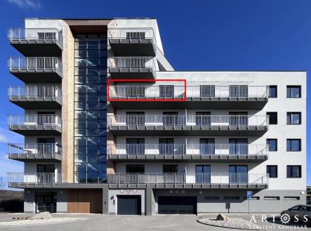 elní pohled | Pronájem bytu, 2+kk, 55 m²