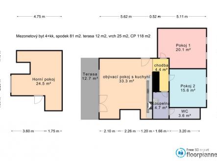 2D Sportovní | Prodej bytu, 4+kk, 127 m²