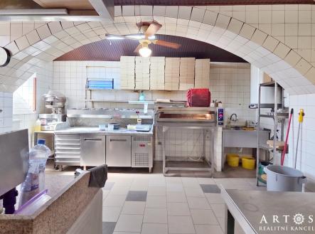 Kuchyně | Pronájem - restaurace, 148 m²