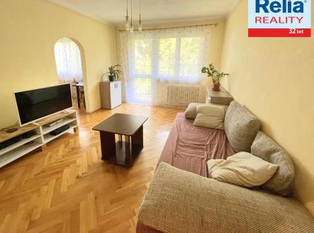 N49886_obývací pokoj | Pronájem bytu, 3+1, 67 m²