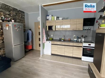 N50748_Obývací pokoj + kuchyňský kout | Prodej bytu, 2+kk, 41 m²