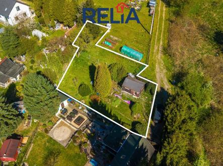 Celkový pohled na pozemek | Prodej - chata/rekreační objekt, 15 m²