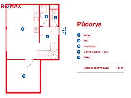 1526-1.jpg | Pronájem bytu, 4+kk, 116 m²