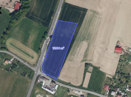 3. Katastrální mapa pozemku parc. č. 1212 u obce Lukavice | Prodej - pozemek pro komerční výstavbu, 12 804 m²