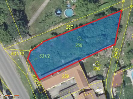 Prodej - pozemek, zahrada, 559 m²