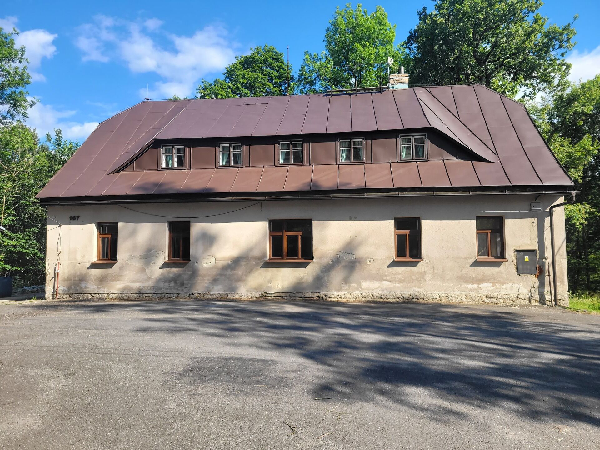 Chata Na Cvičence v Jizeských horách