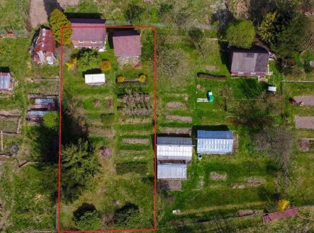 Prodej - pozemek, zahrada, 502 m²