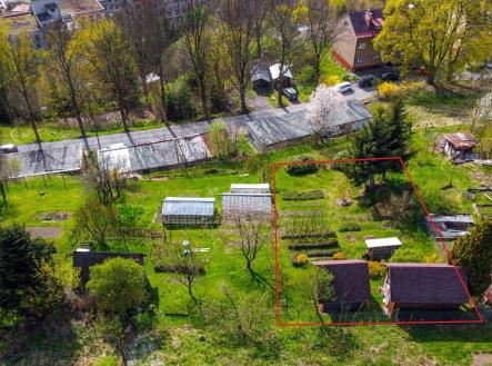 Prodej - pozemek, zahrada, 502 m²