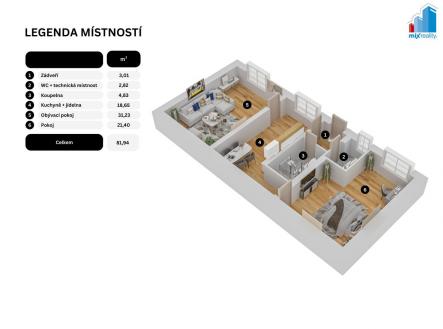 Fotka 3 | Prodej bytu, 2+1, 82 m²