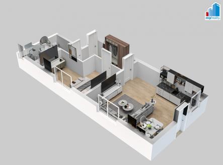 Fotka 4 | Prodej bytu, 2+kk, 59 m²