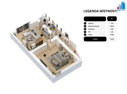 Fotka 3 | Prodej bytu, 2+kk, 75 m²