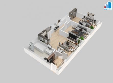 Fotka 4 | Prodej bytu, 3+kk, 76 m²