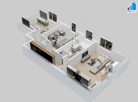 Fotka 4 | Prodej bytu, 3+kk, 76 m²