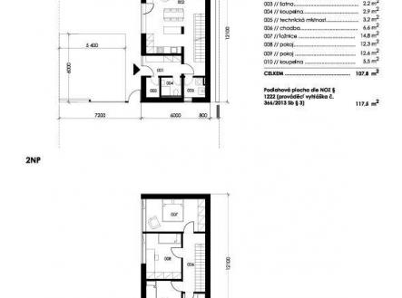 Pronájem - dům/vila, 108 m²