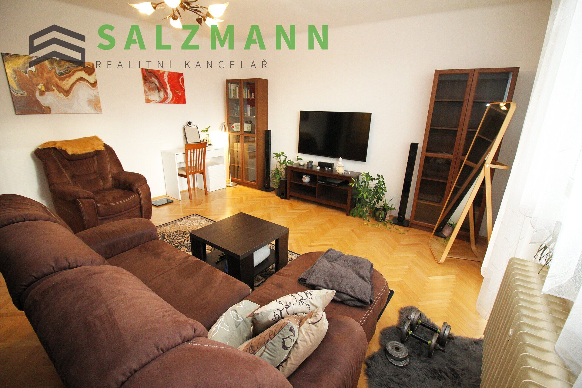 Byt 3+1 s lodžií (cihla, 82m2), Plzeň • Lobzy, Revoluční ul.