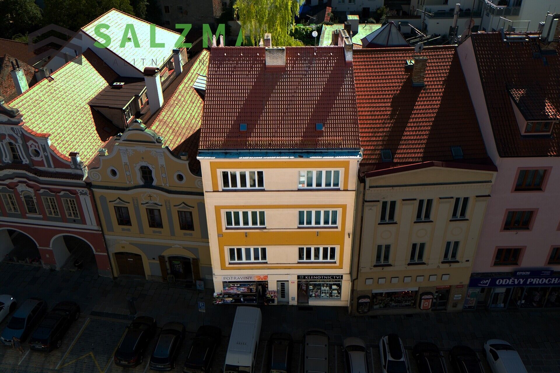 Činžovní dům (cihla, 401m2), Písek • Vnitřní Město, Jungmannova ul.