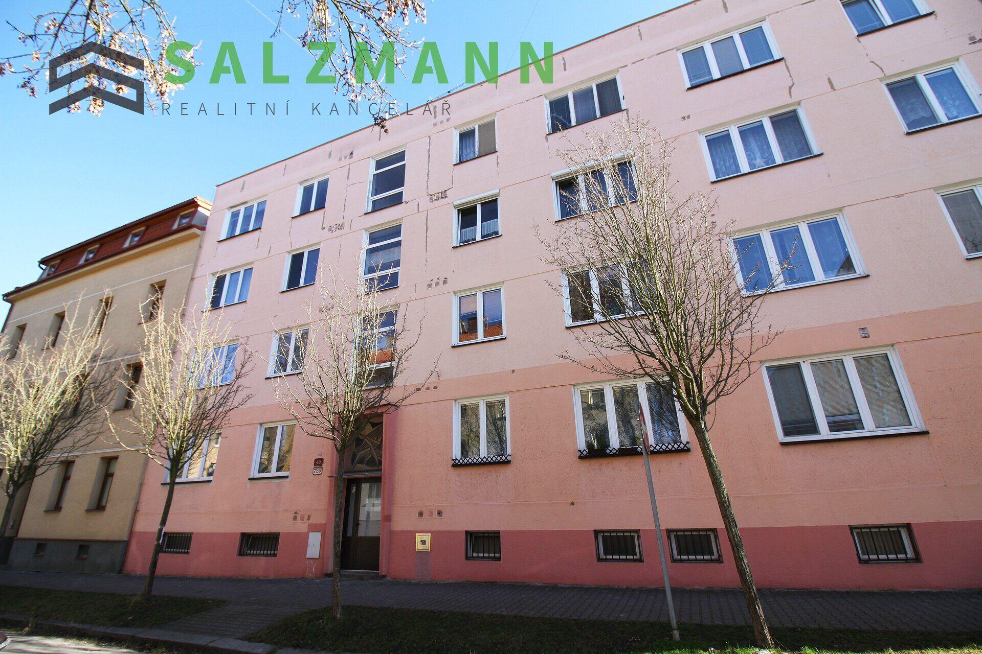 Byt 1+1 (cihla, 38m2), Plzeň • Slovany, Blatenská ul.