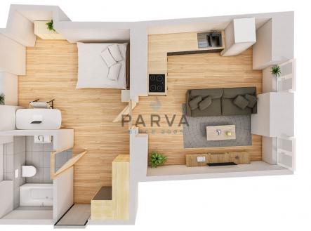 foto: 3 | Prodej bytu, 2+kk, 40 m²