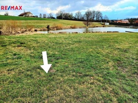Pohled na pozemek. | Prodej - pozemek pro bydlení, 833 m²