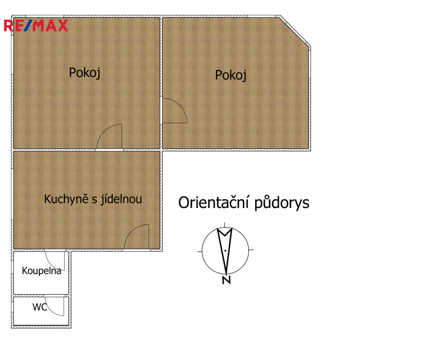 orientační půdorys