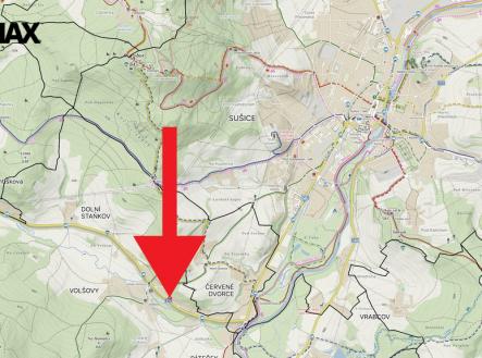 situace | Prodej - pozemek pro bydlení, 600 m²