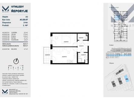 A3.20.07.jpg | Prodej bytu, 2+kk, 43 m²