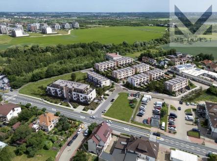 msinvest dolni mecholupy letecky 509.jpg | Prodej bytu, 2+kk, 42 m²