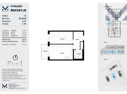 A2.20.05.jpg | Prodej bytu, 2+kk, 47 m²