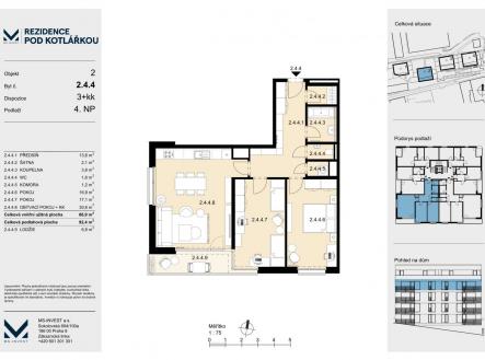 2.4.4.jpg | Prodej bytu, 3+kk, 92,4 m²