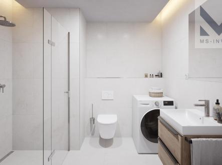 msinvest florianka A232 koupelna PEARL.jpg | Prodej bytu, 2+kk, 55 m²