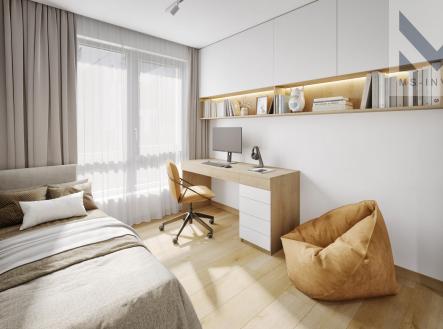 msinvest florianka B227 teen pokoj.jpg | Prodej bytu, 3+kk, 87 m²