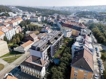 Zen Living letecka vnitroblok_mensi.jpg | Prodej bytu, 3+kk, 76 m²