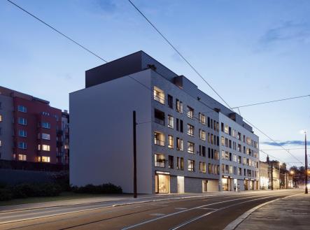 Zen Living ulice vecer.jpg | Prodej bytu, 1+kk, 35 m²