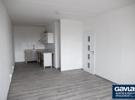 Obývací pokoj s kk | Pronájem bytu, 3+kk, 60 m²