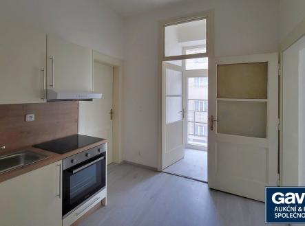 předsíň - pohled od vstupu | Pronájem bytu, 2+kk, 62 m²
