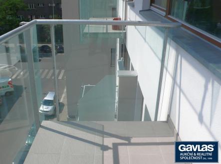 balkon | Pronájem bytu, 1+kk, 34 m²